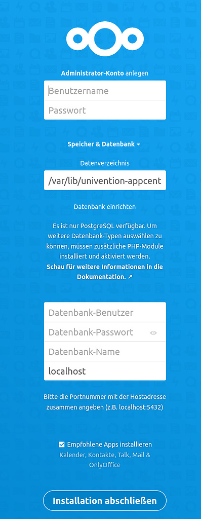Nextcloud does not work after update - Apps & App Center - Univention Help