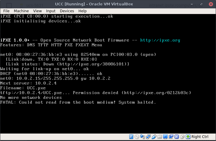 UCC [Running] - Oracle VM VirtualBox_001