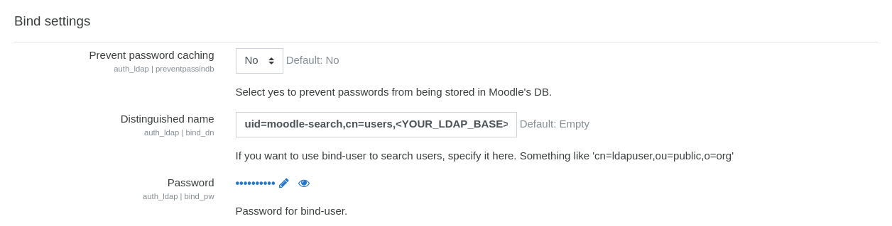 Moodle_ldap_bind_settings