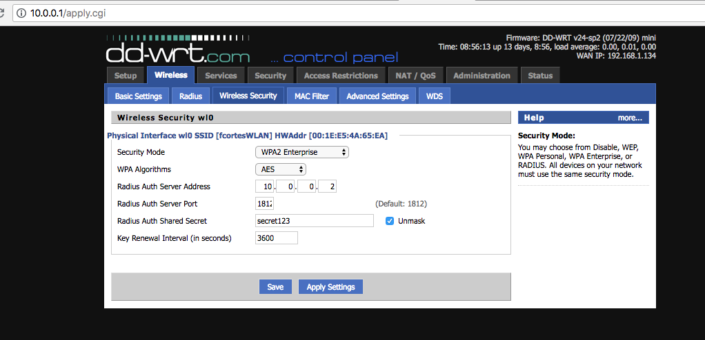 wpa2 personal or wpa2 enterprise