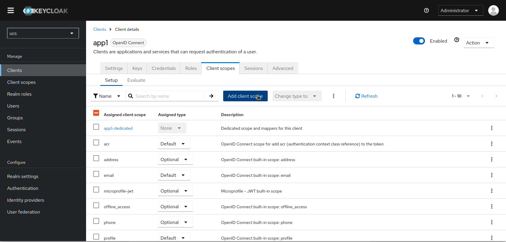 keycloak-connect-scope-to-client-en